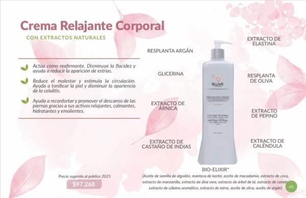 Crema Relajante Corporal Bellavik - Imagen 2