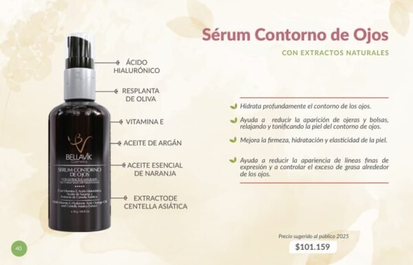 Serum Contorno de Ojos Bellavik - Imagen 2